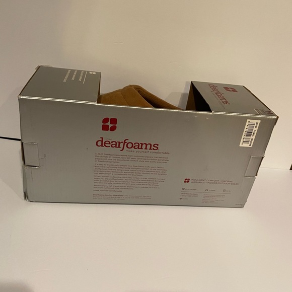 Mens NIB Dearfoam slippers - Picture 9 of 9